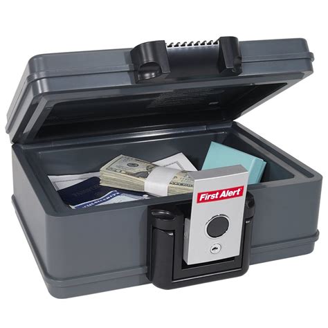 fireproof metal document box|fireproof lockbox for paper money.